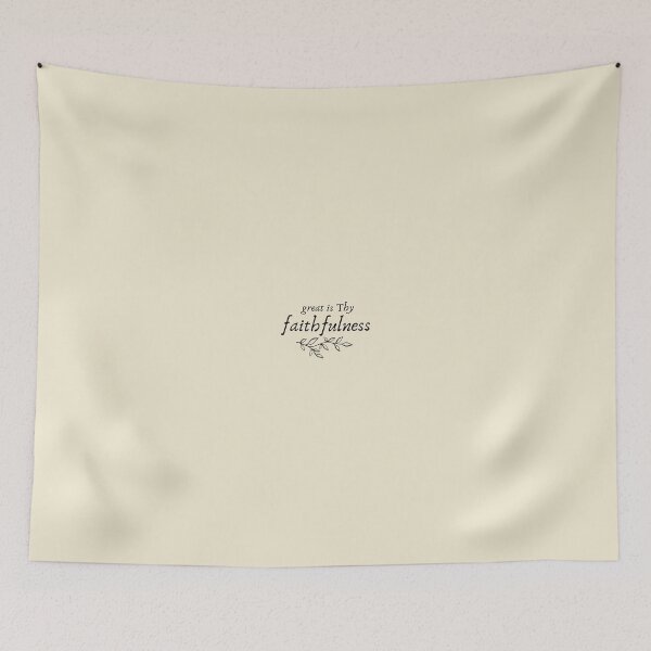 Item preview, Great is Thy Faithfulness hymn Christian Bible verse Aesthetic Cottagecore Vintage Sticker Design designed and sold by elikagrace.