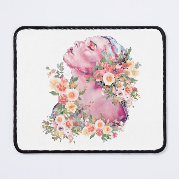 Item preview, Flowers Woman floral motifs Artist Romantic designed and sold by MagdaKlosArt.