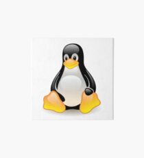 Linux Penguin Art Board