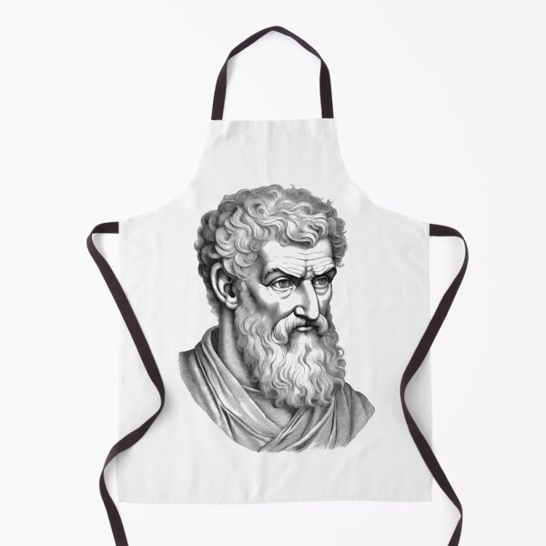Item preview, Portrait of Epicurus  designed and sold by NTGUILTY.