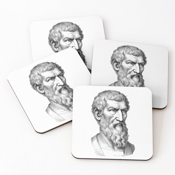 Item preview, Epicurus Portrait designed and sold by NTGUILTY.