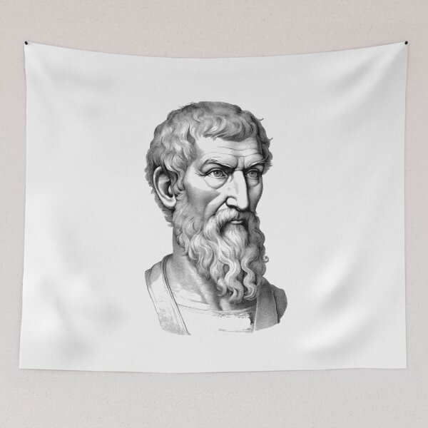 Item preview, Epicurus Portrait designed and sold by NTGUILTY.