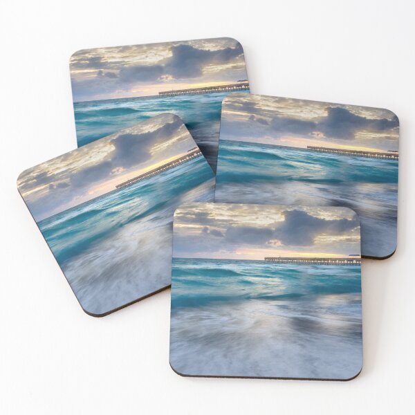 Item preview, Dawn's First Light at Lake Worth Pier designed and sold by Adrian del Rio Montoro.