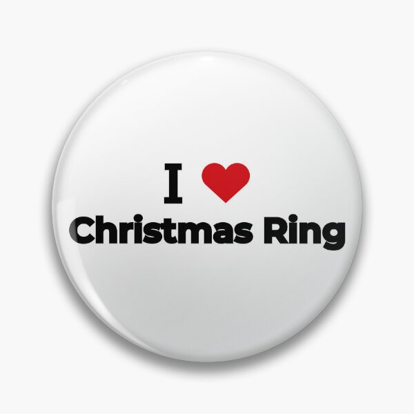 Item preview, I love Christmas Ring designed and sold by Moyanana.