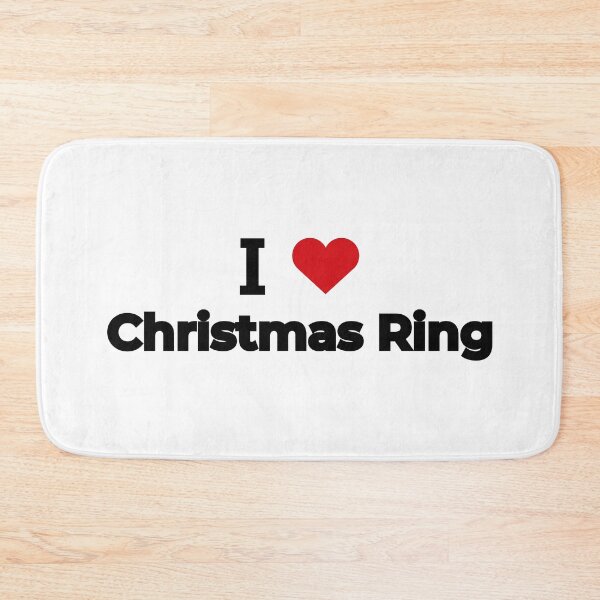Item preview, I love Christmas Ring designed and sold by Moyanana.