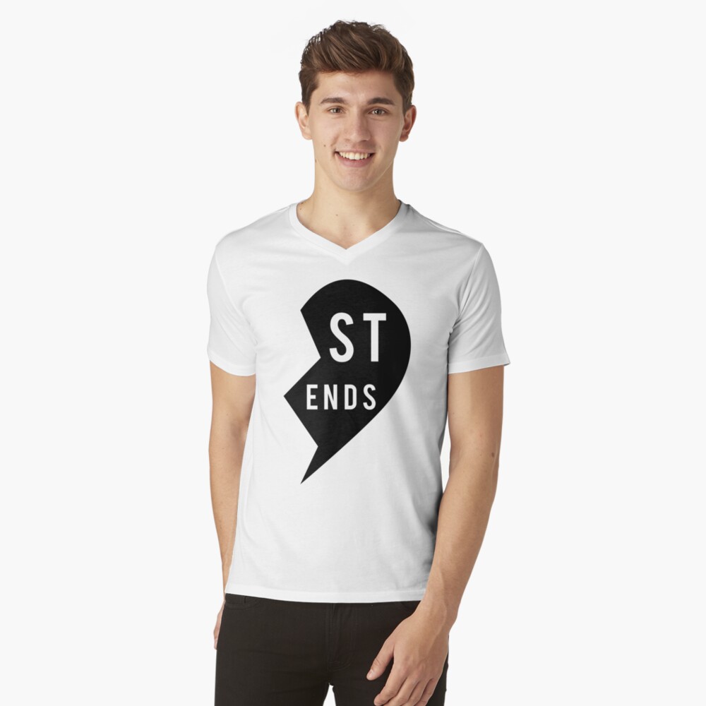 Item preview, V-Neck T-Shirt designed and sold by aphrahesse.