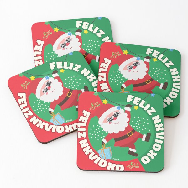 Item preview, MERRY CHRISTMAS FERXXO Sticker | HAPPY NXVIDXD sticker by pintiita designed and sold by pintiita.