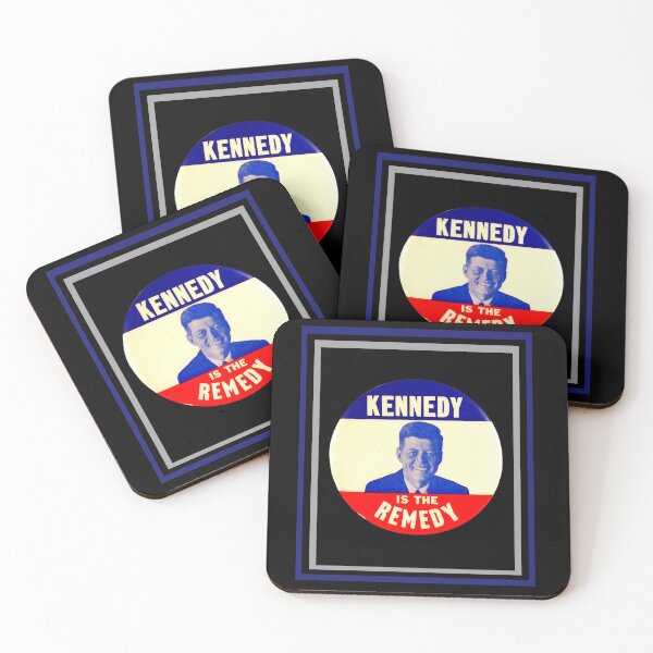 Item preview, KENNEDY IS THE REMEDY JOHN F. KENNEDY 1960 CAMPAIGN designed and sold by PatriotCat.