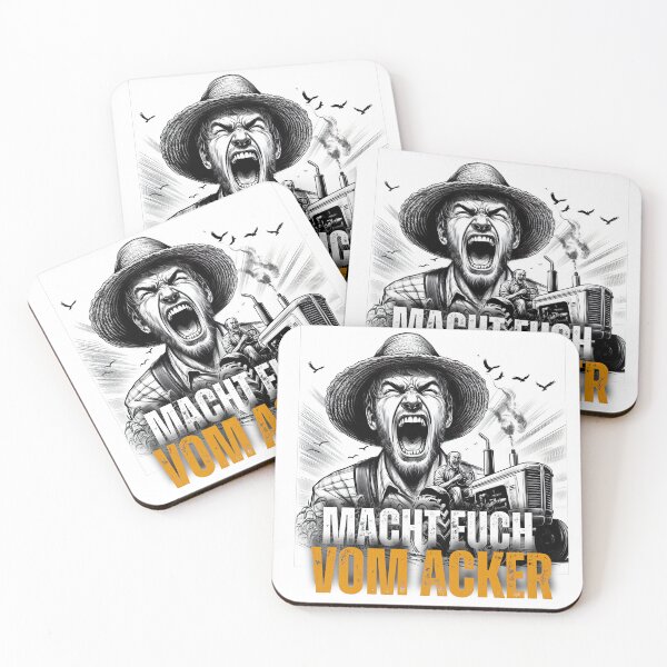 Item preview, Farmers, demo, get out of the field 3 designed and sold by Wallisart.