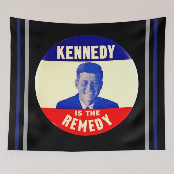 Item preview, KENNEDY IS THE REMEDY JOHN F. KENNEDY 1960 CAMPAIGN designed and sold by PatriotCat.