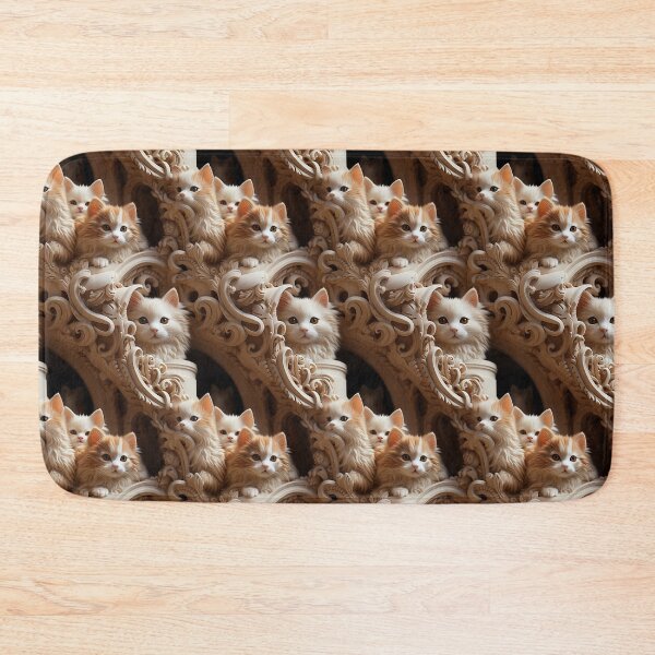 Item preview, Cats allover print orange kittens designed and sold by xxEJxx.