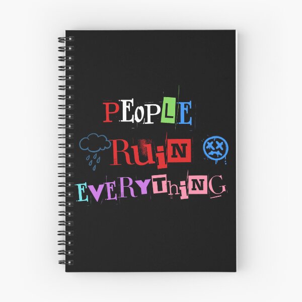 Item preview, people ruin everything - colorful design designed and sold by Alyn8.