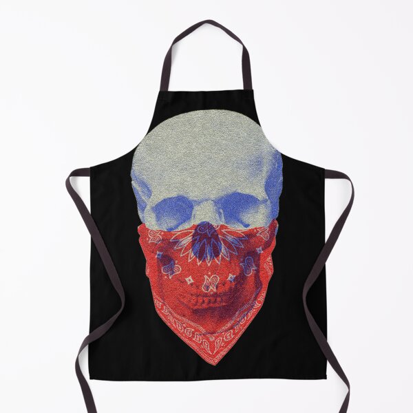Item preview, Risograph Skull scarf designed and sold by Geboking.