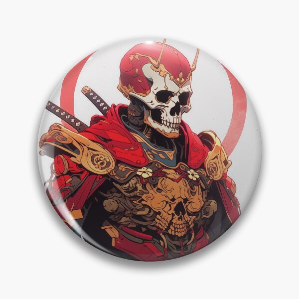 Item preview, Red Skull Warrior designed and sold by taoistviking.