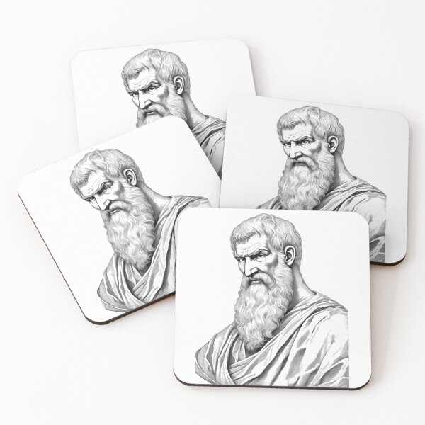 Item preview, Epicurus (341–270 BC) designed and sold by NTGUILTY.
