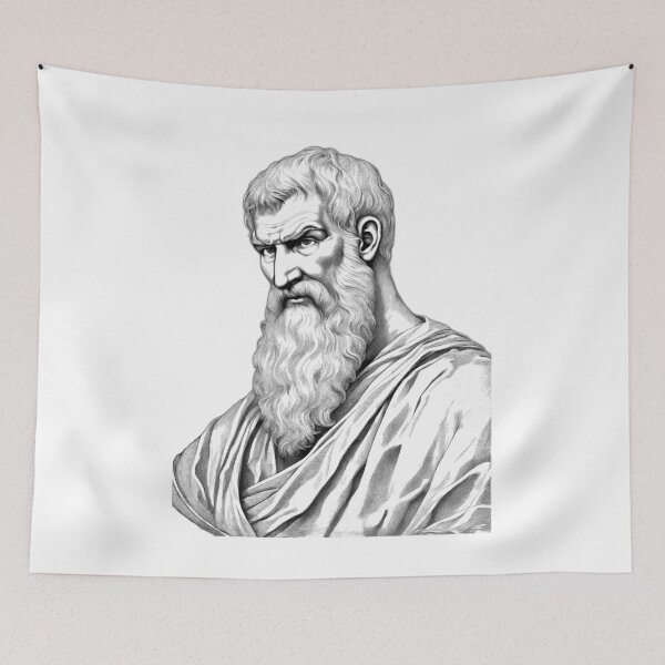 Item preview, Epicurus (341–270 BC) designed and sold by NTGUILTY.
