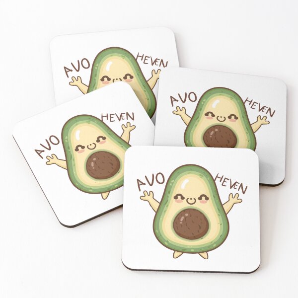 Item preview, Avo Heven cartoon avocado  designed and sold by bukajart.