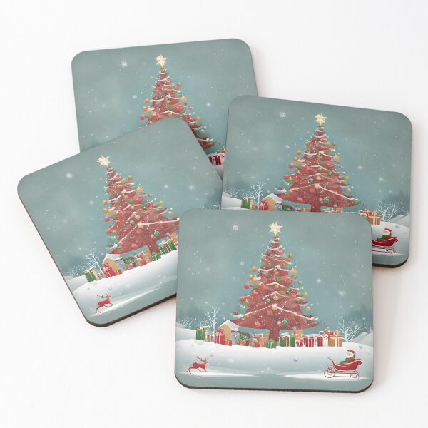Item preview, Santa Claus Christmas Tree Elk designed and sold by flipthinking.