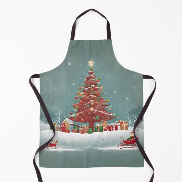 Item preview, Santa Claus Christmas Tree Elk designed and sold by flipthinking.