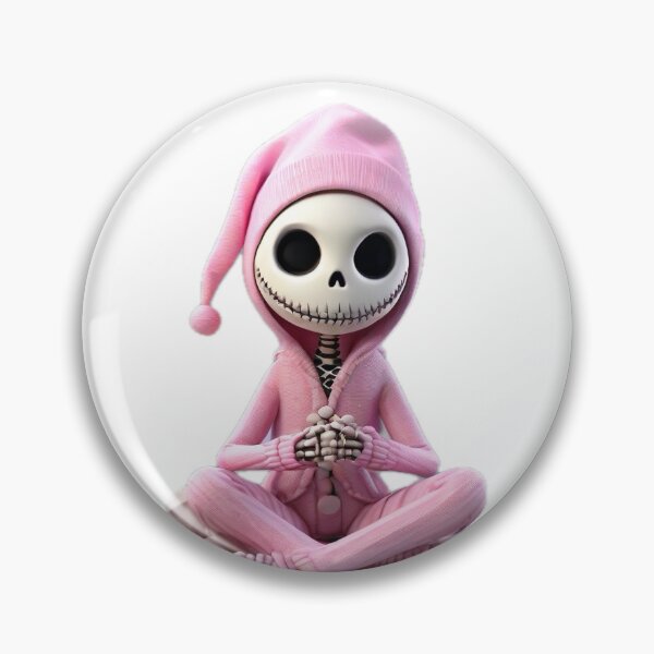 Item preview, Jack Skellington In A Pink Pyjamas 3D Character designed and sold by pinksunsets.