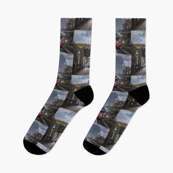 Item preview, Steam Train Pulling In To Grosmont Station designed and sold by Incakola1.