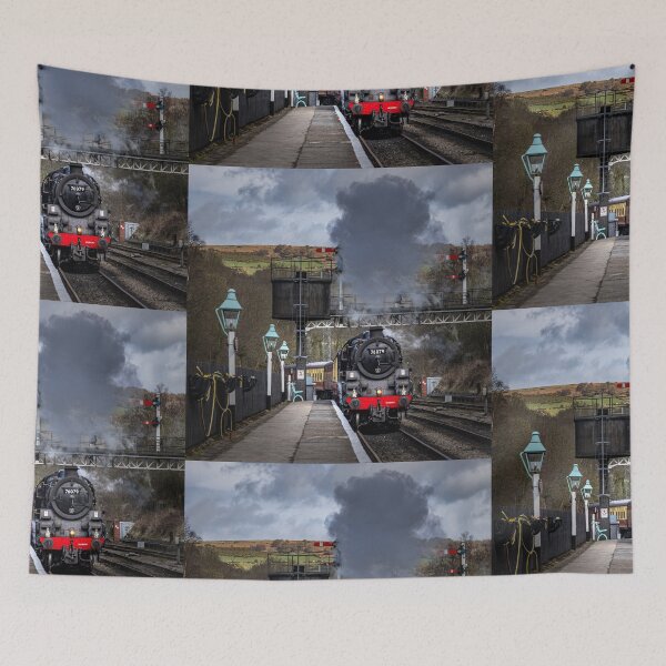 Item preview, Steam Train Pulling In To Grosmont Station designed and sold by Incakola1.