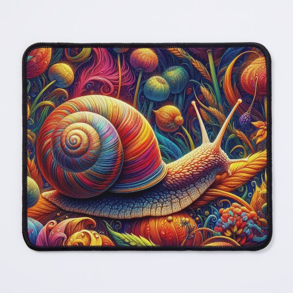 Item preview, Snail Trails Colorful Art designed and sold by OrangeMG.