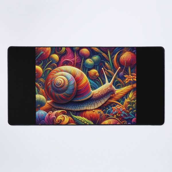 Item preview, Snail Trails Colorful Art designed and sold by OrangeMG.