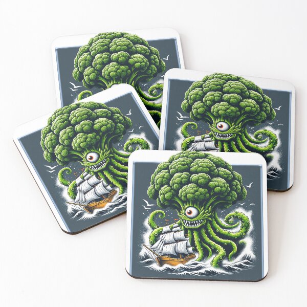 Item preview, Broccoli Kraken designed and sold by LUWAKKA.
