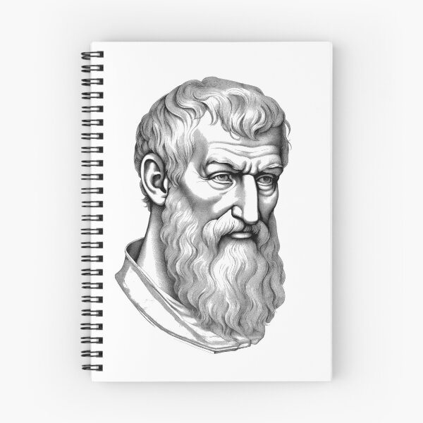 Item preview, Portrait of Epicurus (341–270 BC) designed and sold by NTGUILTY.