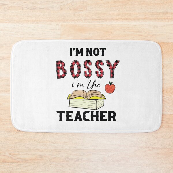 Item preview,  I'm Not Bossy I'm The Teacher Flannel  designed and sold by Smix Pixels.