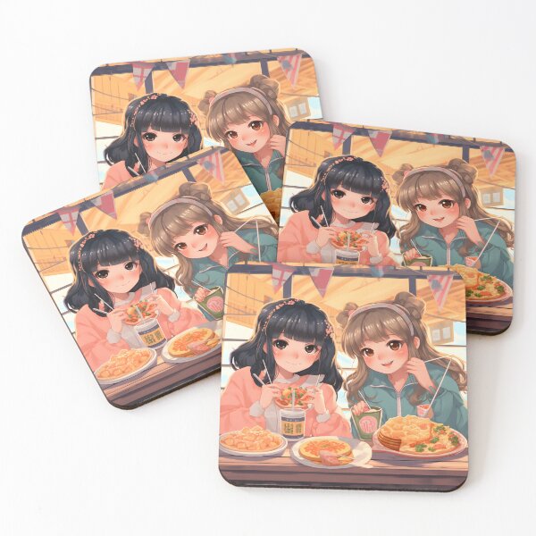 Item preview, Anime Girls' Ramen Delight in Japan designed and sold by Shirtastically.