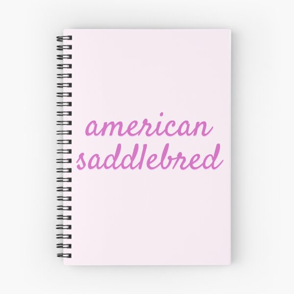 Item preview, Pink American Saddlebred Bubble Letters designed and sold by theaadesigns.