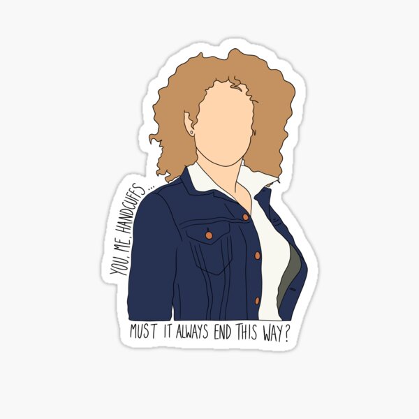 Item preview, "You, Me, Handcuffs...Must It Always End This Way?" River Song Quote Print Design  designed and sold by abldesign.