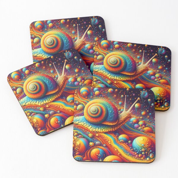 Item preview, Snail Trails Colorful Art designed and sold by OrangeMG.