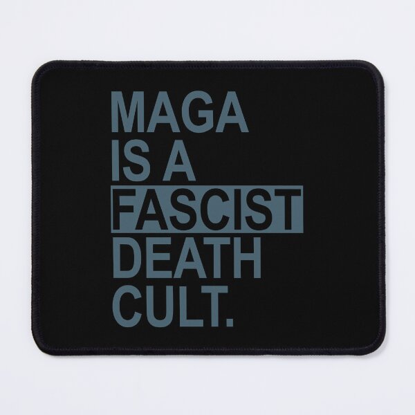 Item preview, MAGA IS A FASCIST DEATH CULT (subtle gray) designed and sold by Thelittlelord.