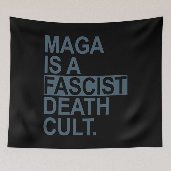 Item preview, MAGA IS A FASCIST DEATH CULT (subtle gray) designed and sold by Thelittlelord.