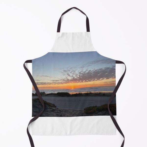 Item preview, Golden Hour Sunset Horizon Ocean and Sky Photo designed and sold by BaggyYogaPants.