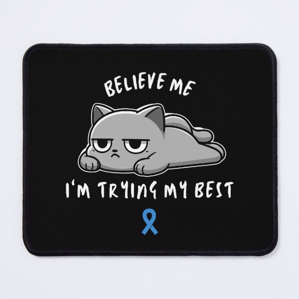 Item preview, Thyroid Disease Warrior Cat With Awareness Ribbon designed and sold by CrystalCrush.