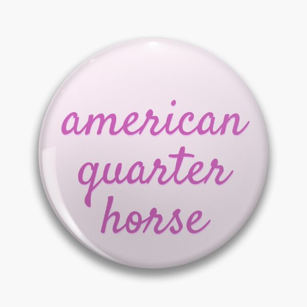 Item preview, Pink American Quarter Horse Bubble Letters designed and sold by theaadesigns.