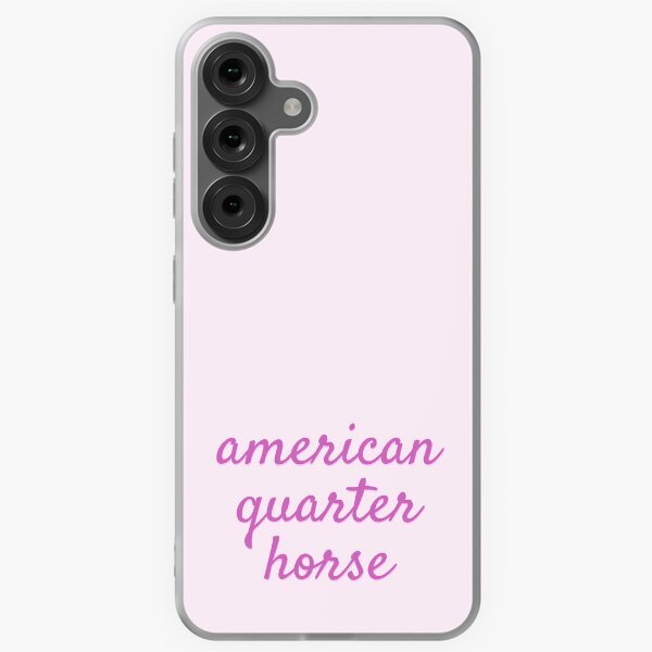 Aperçu de l'œuvre Lettres à bulles de Quarter Horse américain rose créée et vendue par theaadesigns.