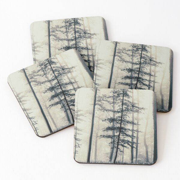 Item preview, Digital photograph of  trees in mist Snowshill Cotswolds Gloucestershire  designed and sold by SimonJohnson1.