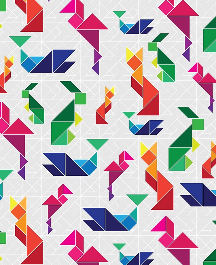 animales con el tangram