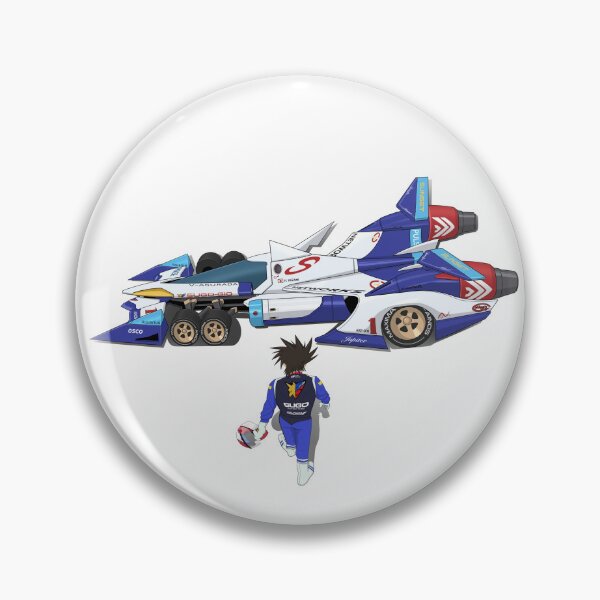 Item preview, Cyber Formula : Sugo - V-Asurada AKF-0/G detailed illustration with Akira Style designed and sold by efiik.