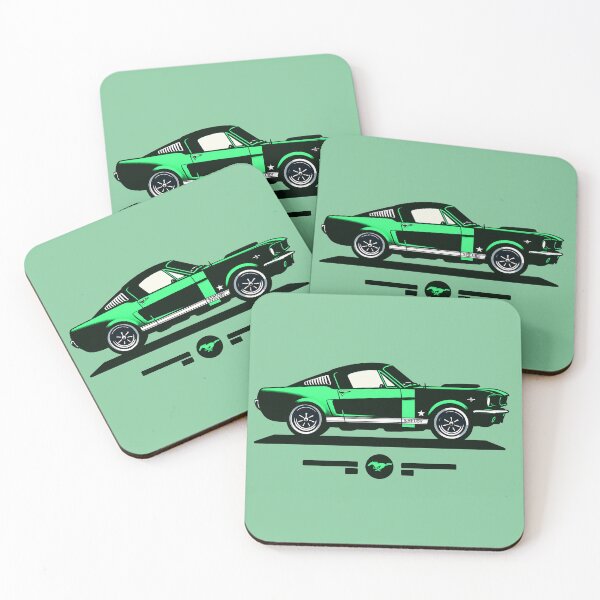 Item preview, Green Ford Mustang Silhouette  designed and sold by mugooooo.