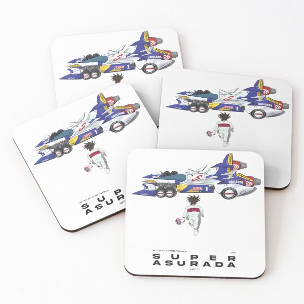 Item preview, Cyber Formula : Sugo - Super Asurada AKF-11 detailed illustration with Akira Style designed and sold by efiik.