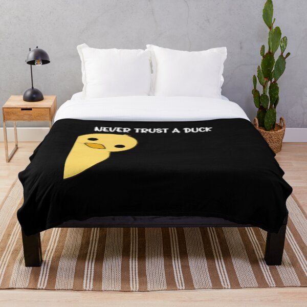 Item preview, Never Trust A Duck Funny Meme designed and sold by Pati-Design.