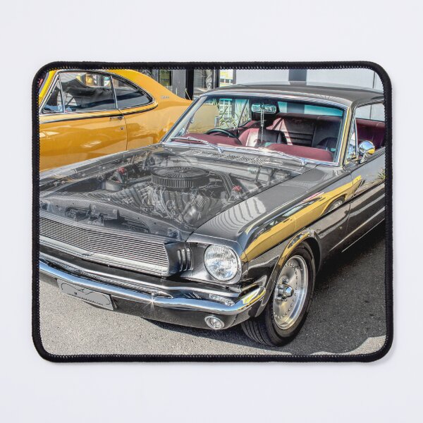 Item preview, Misted Bonnet Grey Ford Mustang at Coffee & Classics designed and sold by Cars around Adelaide.