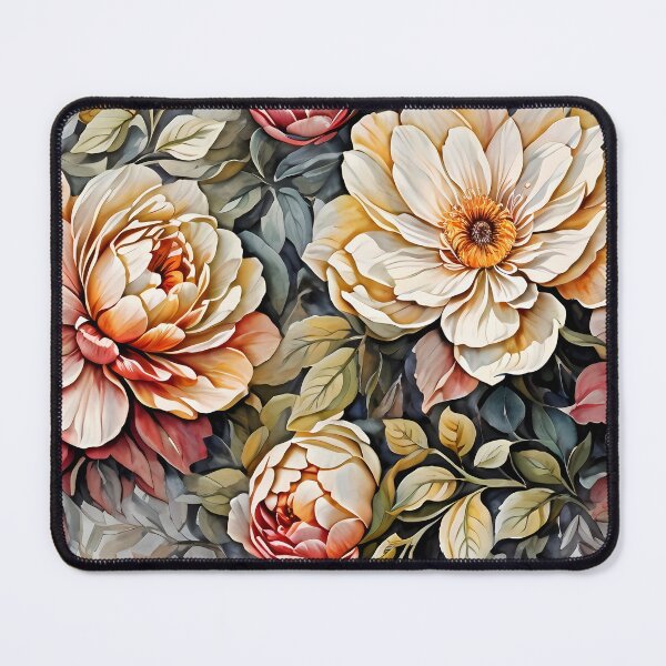 Item preview, Pastel floral pattern designed and sold by CreativeSparkzz.