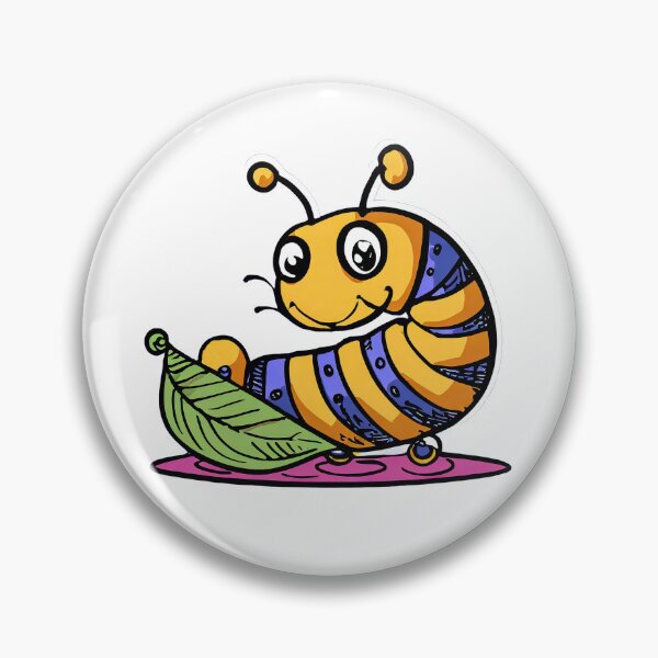 Item preview, Caterpillar On A Leaf designed and sold by ArtShare.